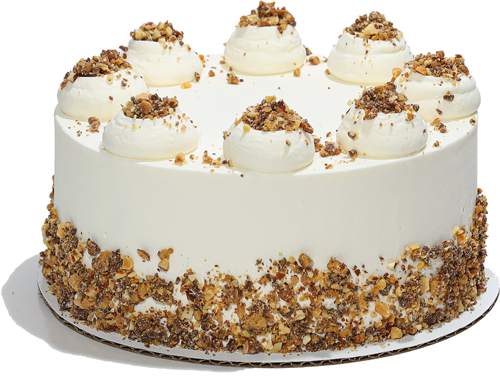 VANILLA ROCA ICE CREAM CAKE - SHIPPED NATIONWIDE