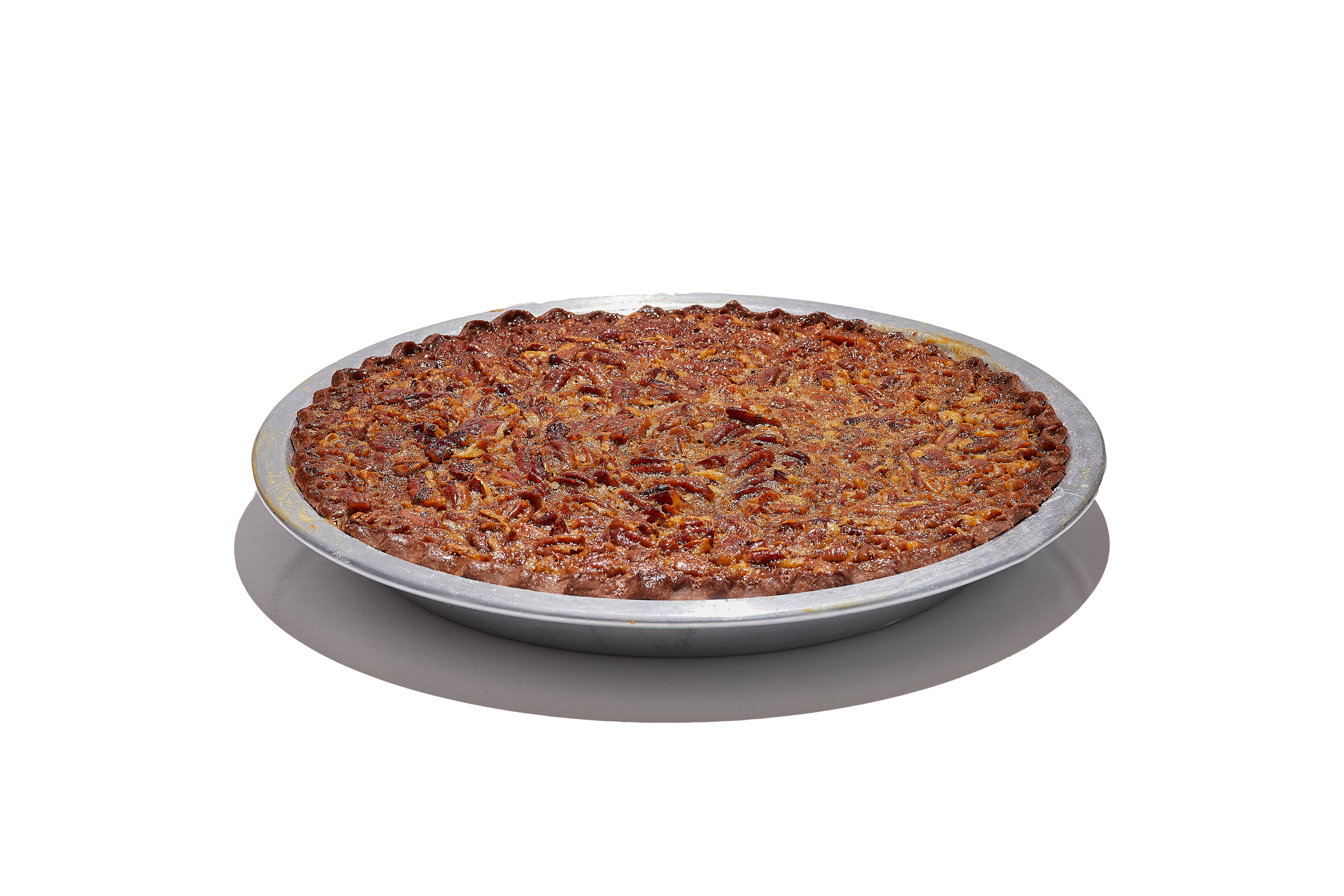 BOURBON PECAN PIE WITH CHOCOLATE CRUST