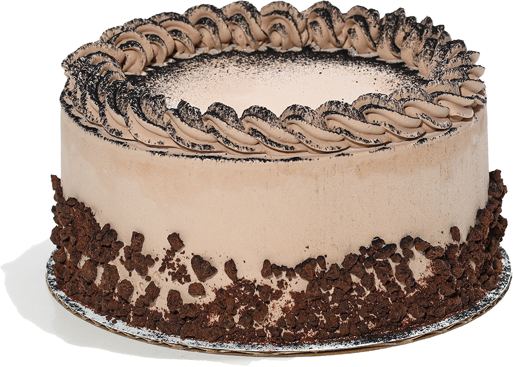 MIDNIGHT BROWN SUGAR MOCHA ICE CREAM CAKE