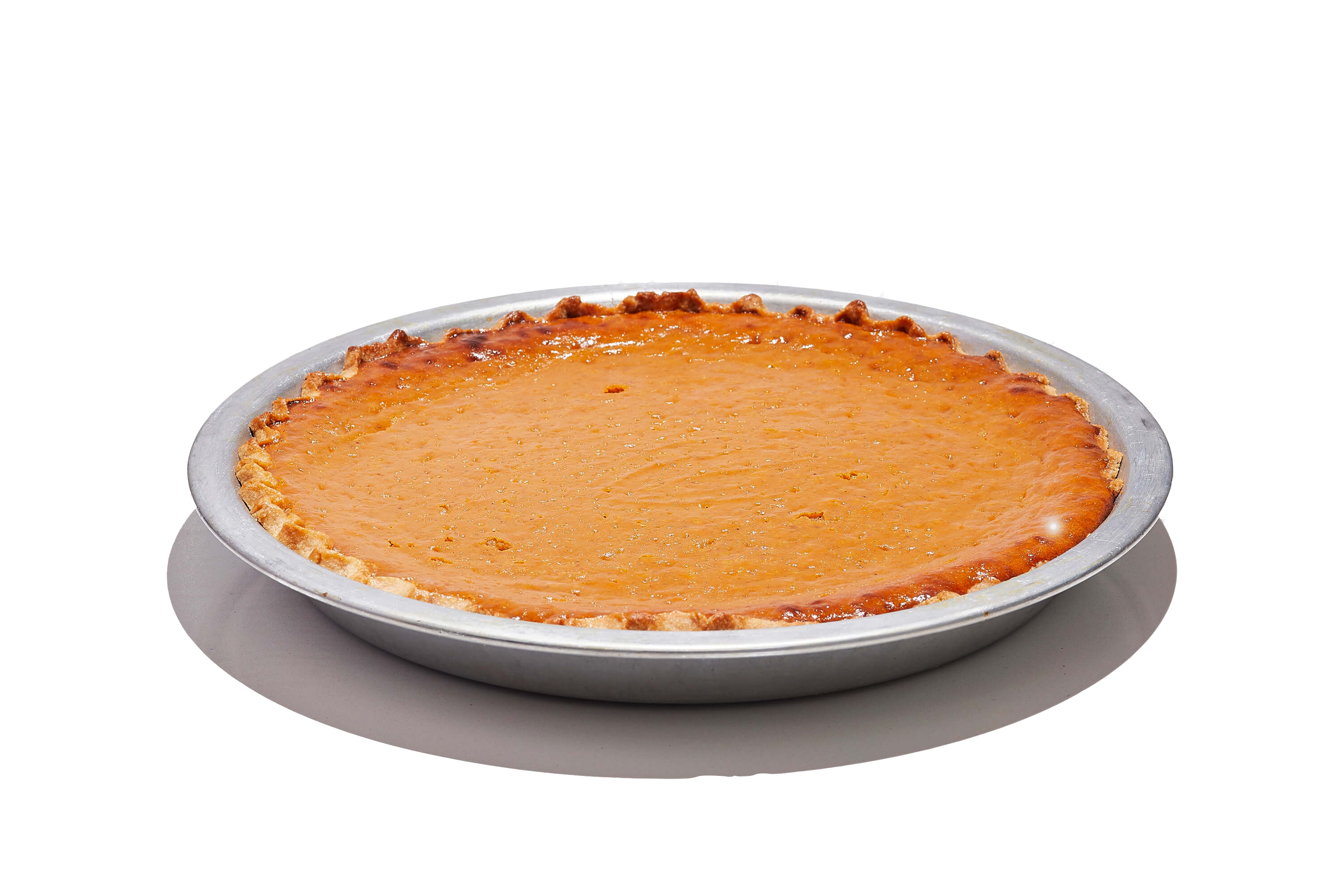 PUMPKIN PIE WITH SWEET BUTTER CRUST