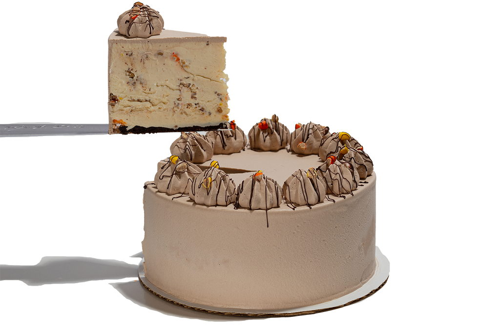 Reese's Pieces Peanut Butter Cup Ice Cream Cake *GLUTEN-FREE*