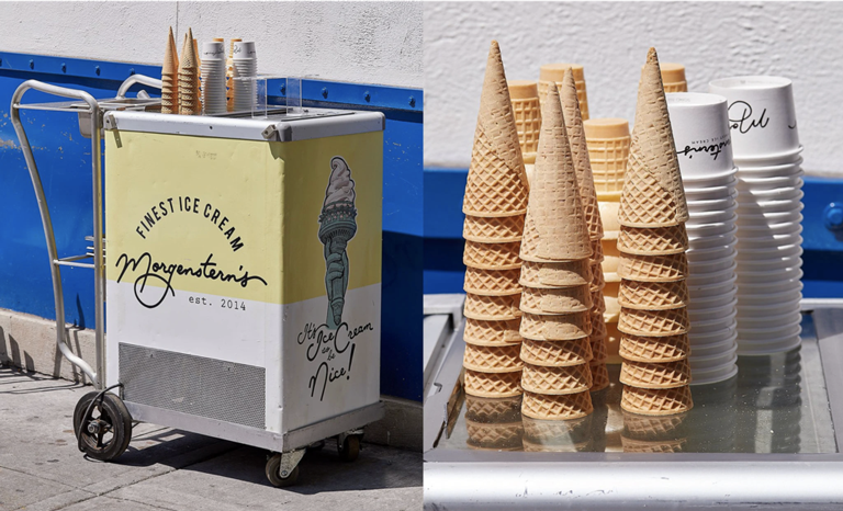 NYC Ice Cream Cart Catering by Morgenstern's
