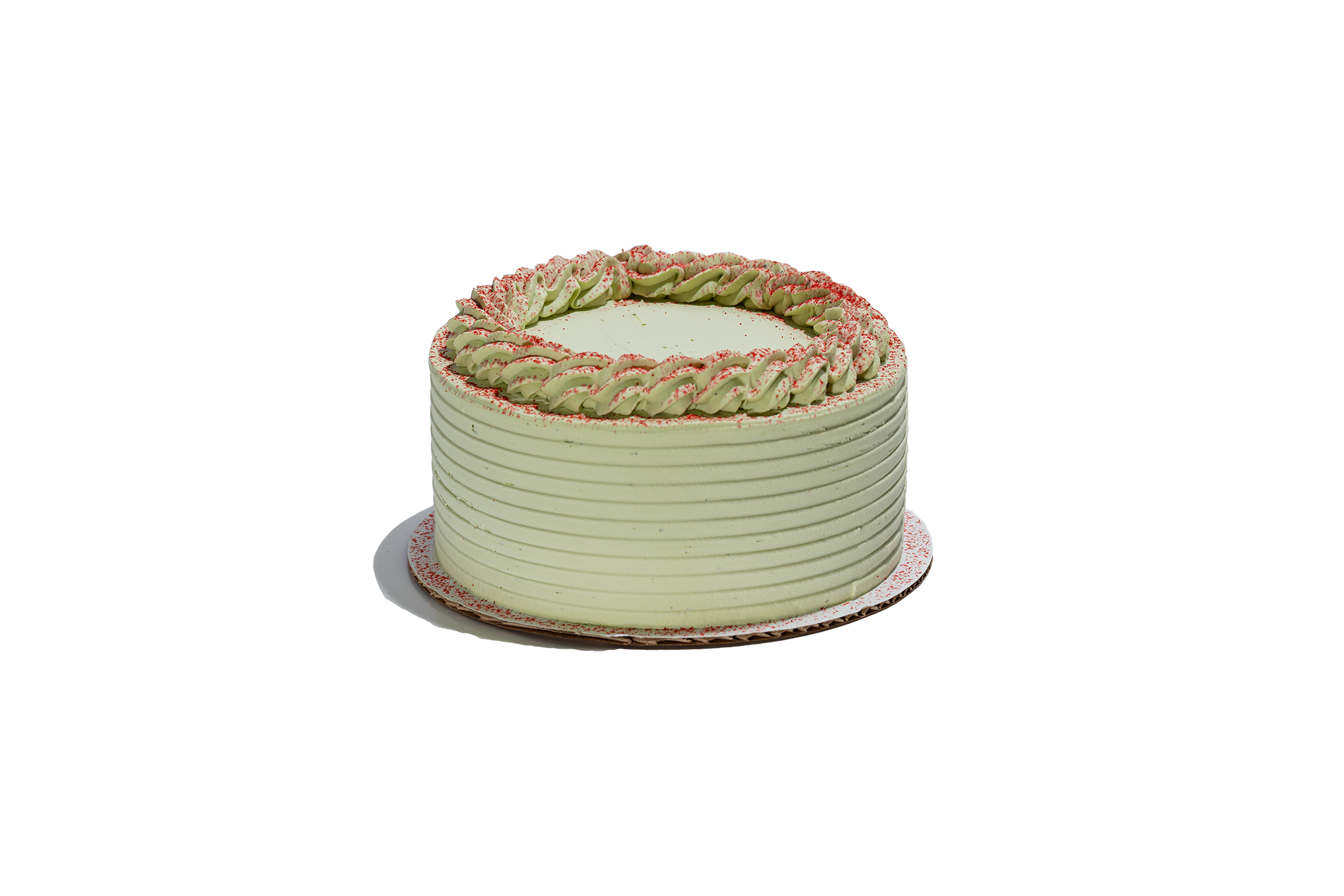 YUZU STRAWBERRY MATCHA ICE CREAM CAKE