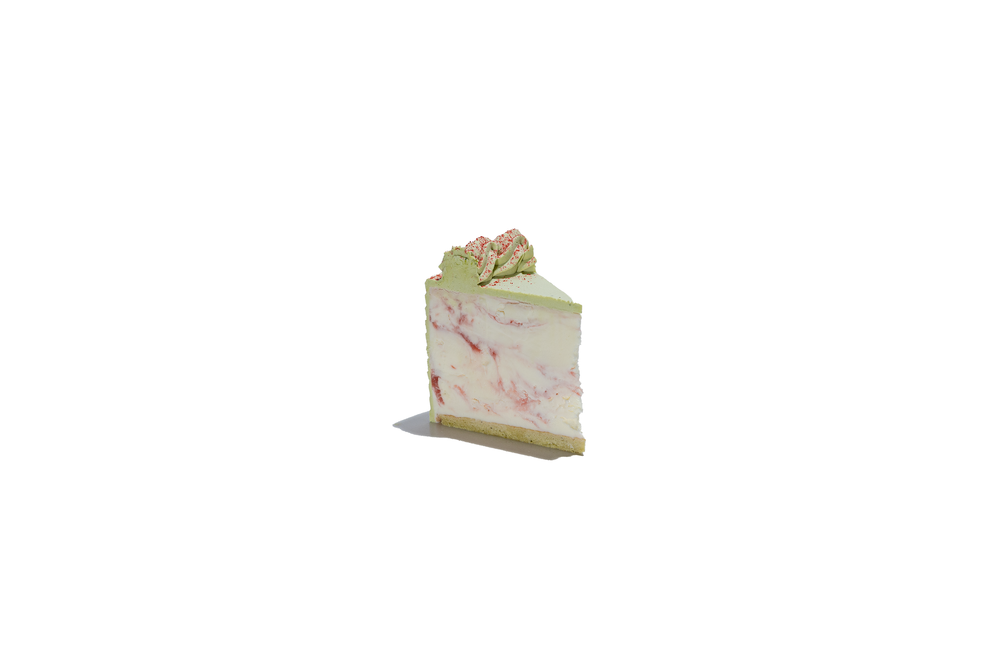 YUZU STRAWBERRY MATCHA ICE CREAM CAKE